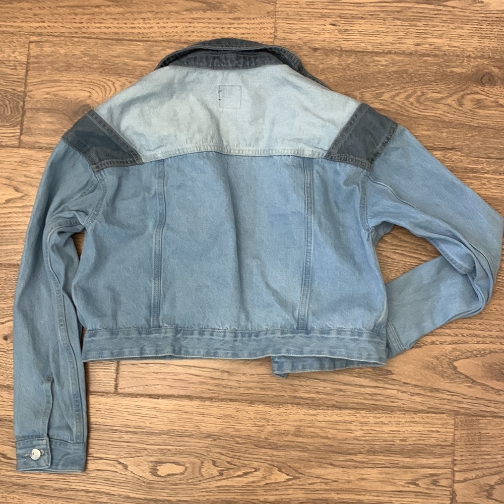 Wild Fable patchwork Jean jacket - size medium - Picture 4 of 4